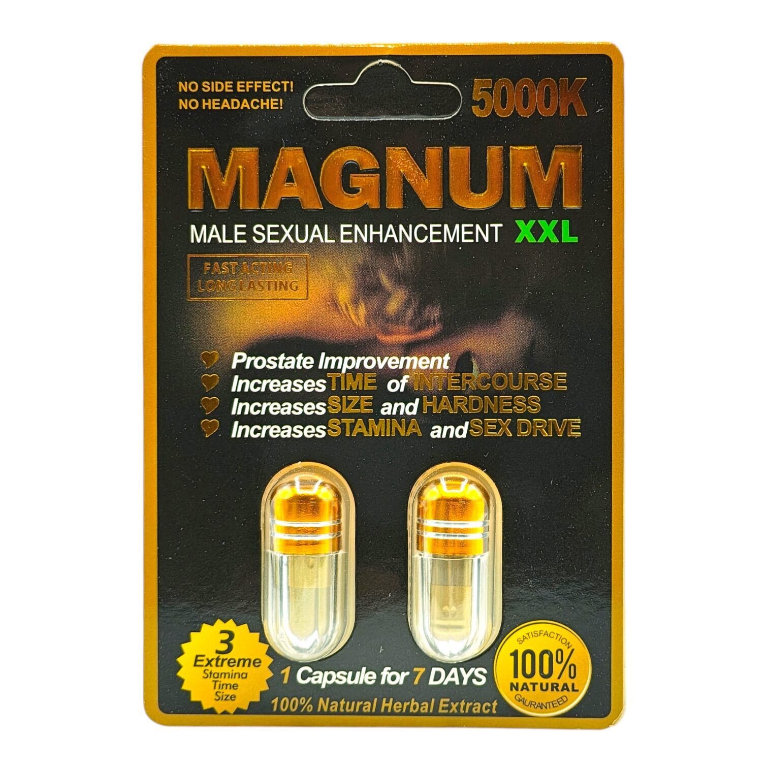 Magnum XXL 5000K Male Enchantment Capsules | Image 1 | Magnum XXL 5000K Male Enchantment Capsules