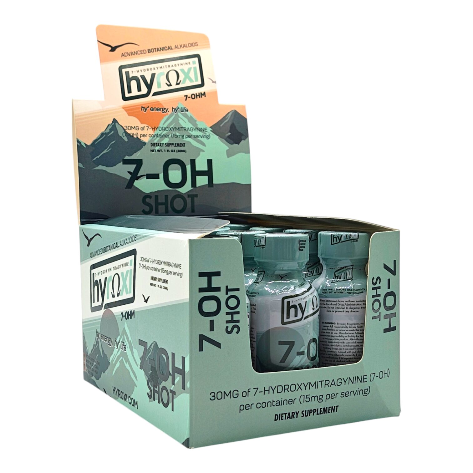 Hyroxi 7-OH XL Shot 60mg 30mL | Image 5 | Hyroxi 7-OH XL Shot 60mg 30mL