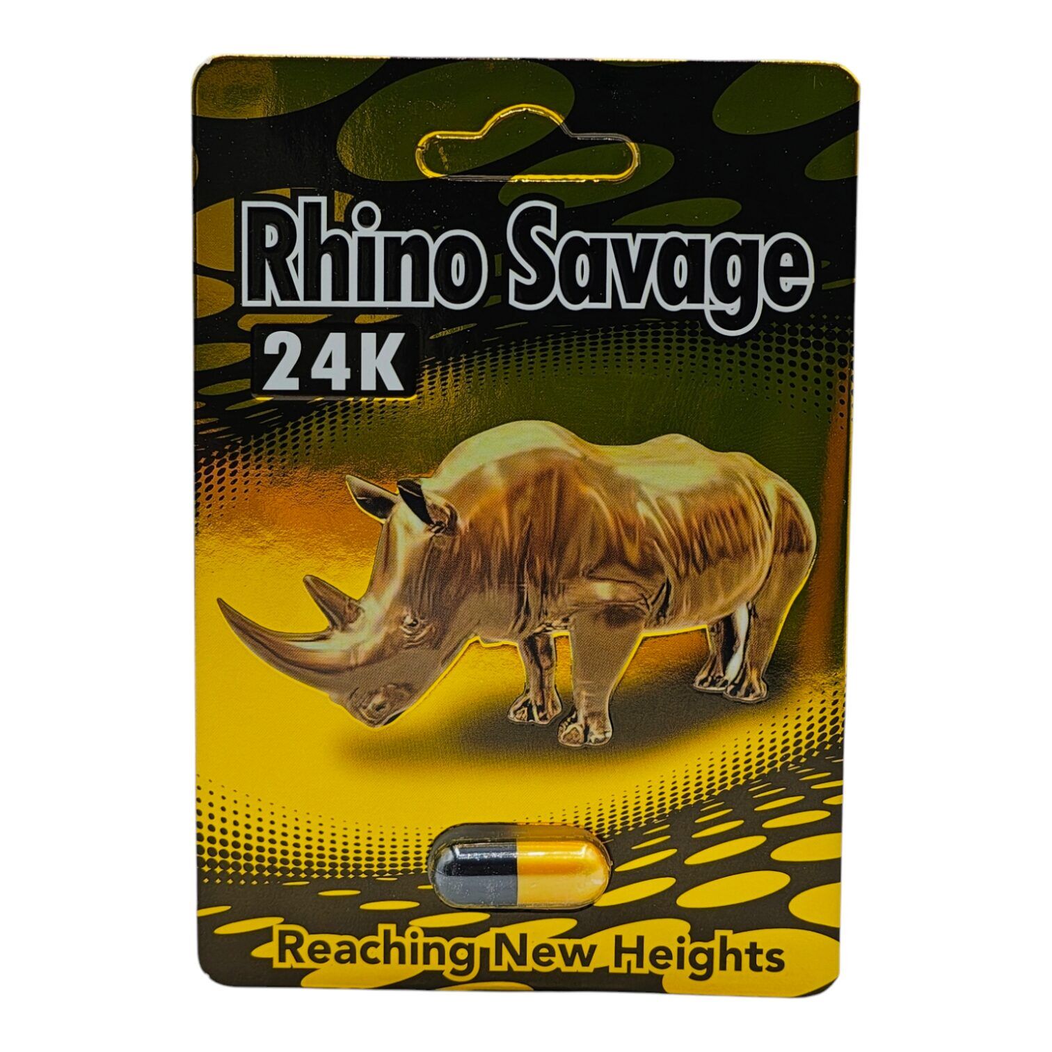 Rhino Savage 24K Male Enhancement Capsule | Image 1 | Rhino Savage 24K Male Enhancement Capsule