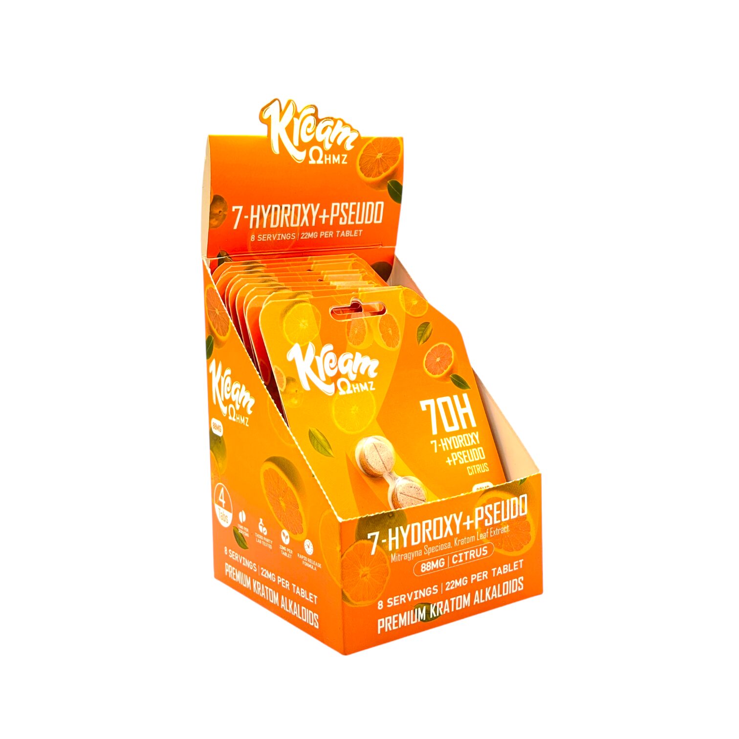 Kream 7-OH Pseudo Tablets 22mg, Shop Now And Save