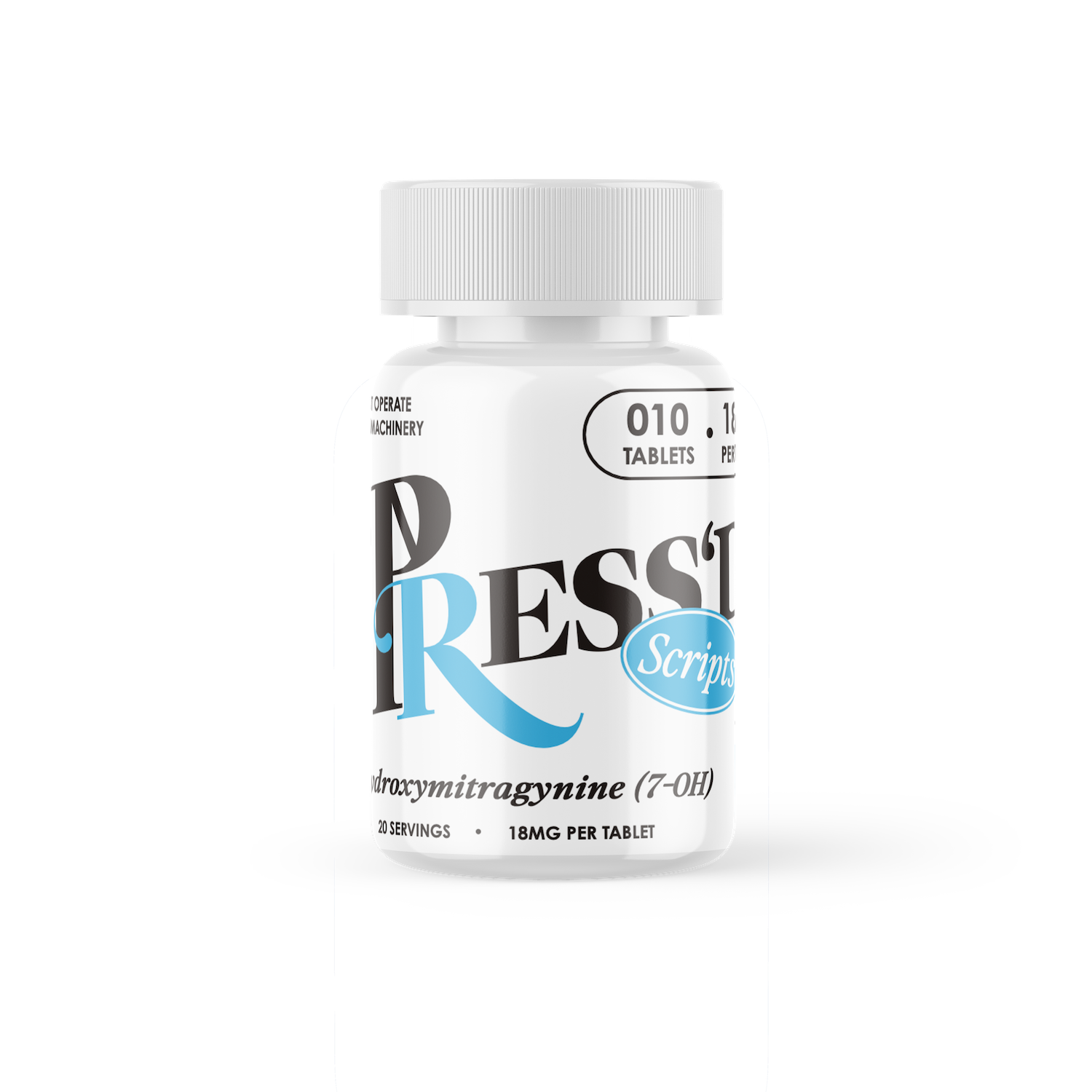 Press'd Kratom Tablets 7OH 18mg | Image 3 | Press’d Kratom Tablets 7OH 18mg