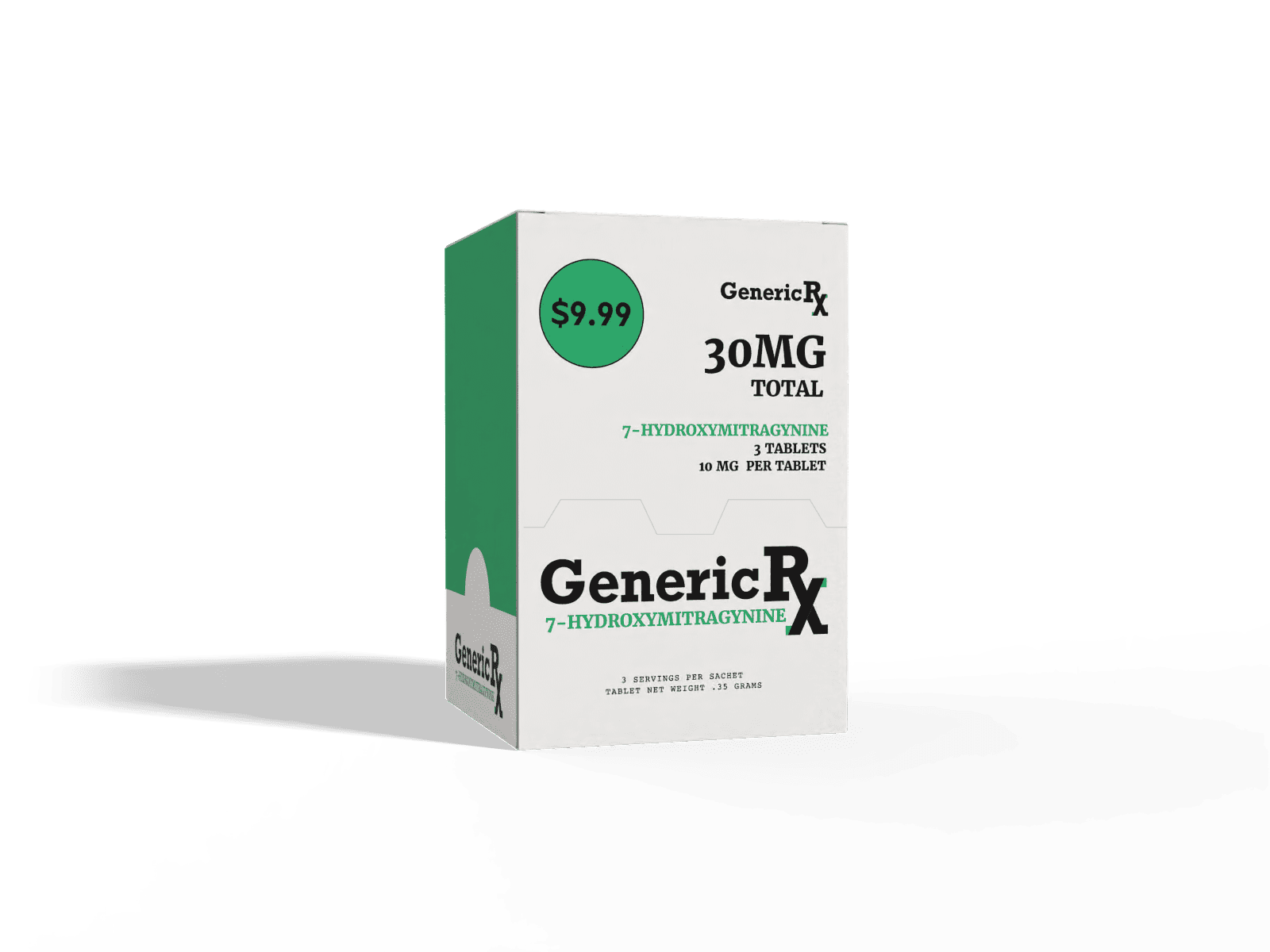 Generic RX 7-OH 10mg x 3ct | Image 2 | Generic RX 7-OH 10mg x 3ct