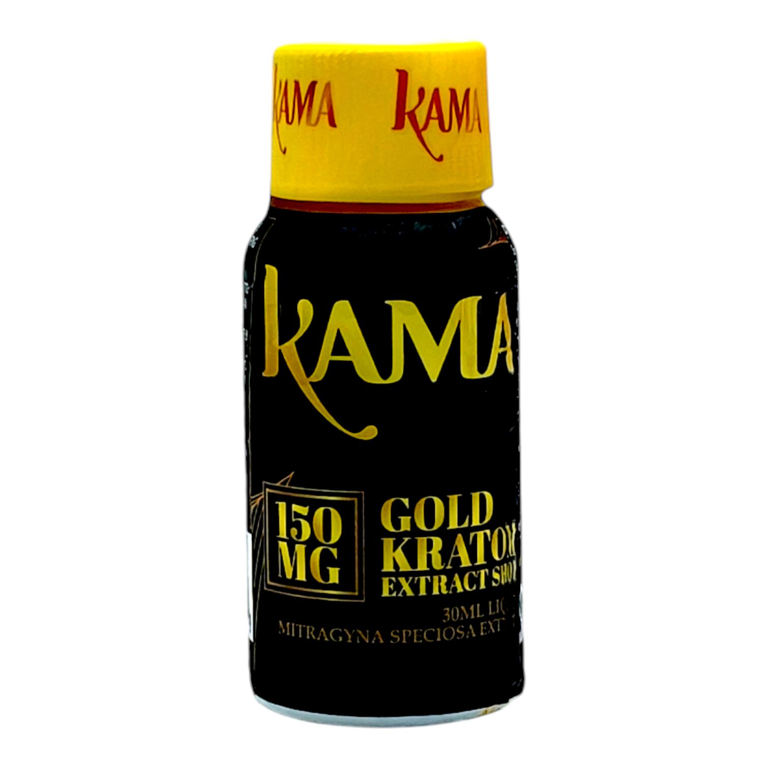 KAMA Gold Kratom Extract Shot 150mg 30mL | Image 1 | KAMA Gold Kratom Extract Shot 150mg 30mL