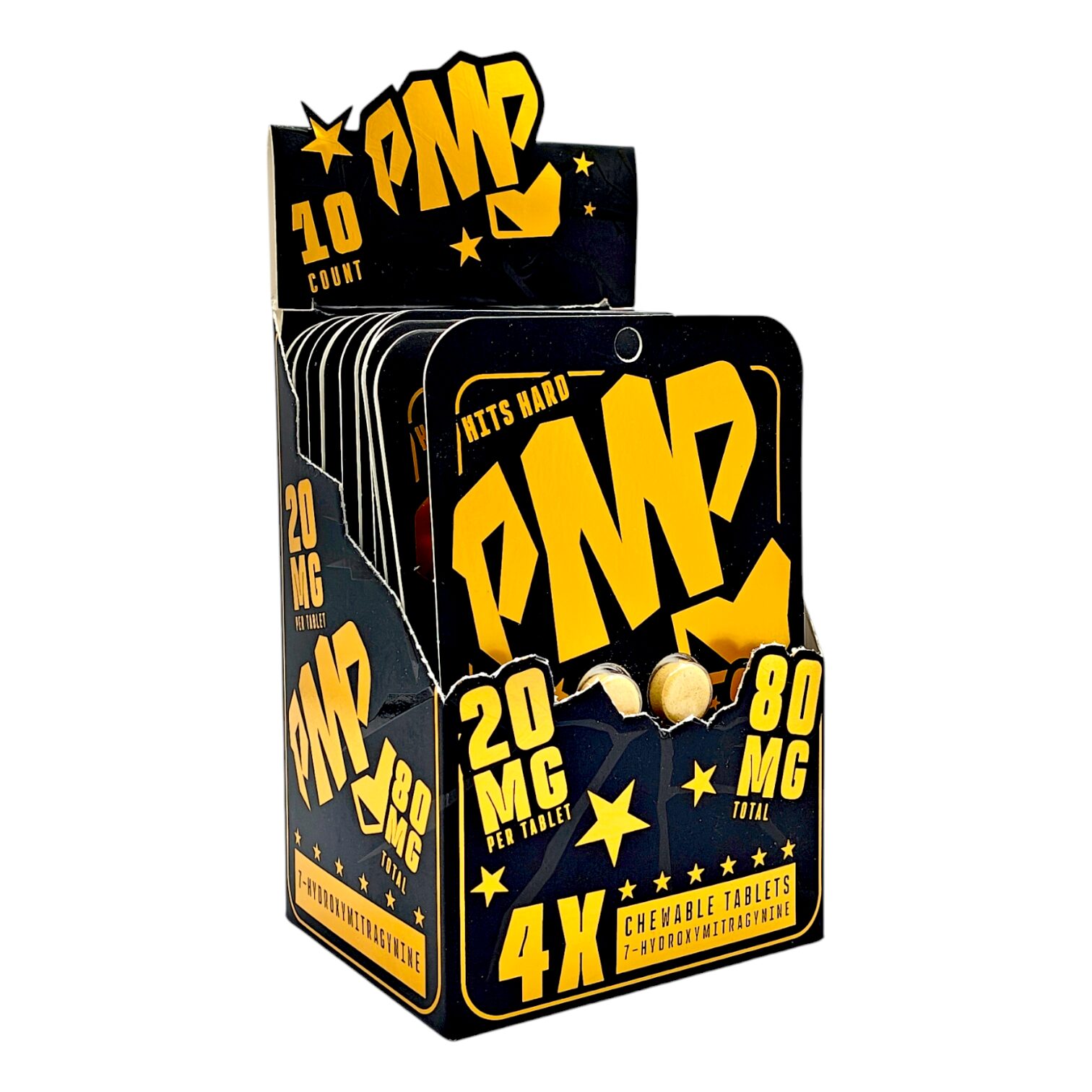 PMP Chewable 7-OH Tablets 80mg 4ct | Image 4 | PMP Chewable 7-OH Tablets 80mg 4ct