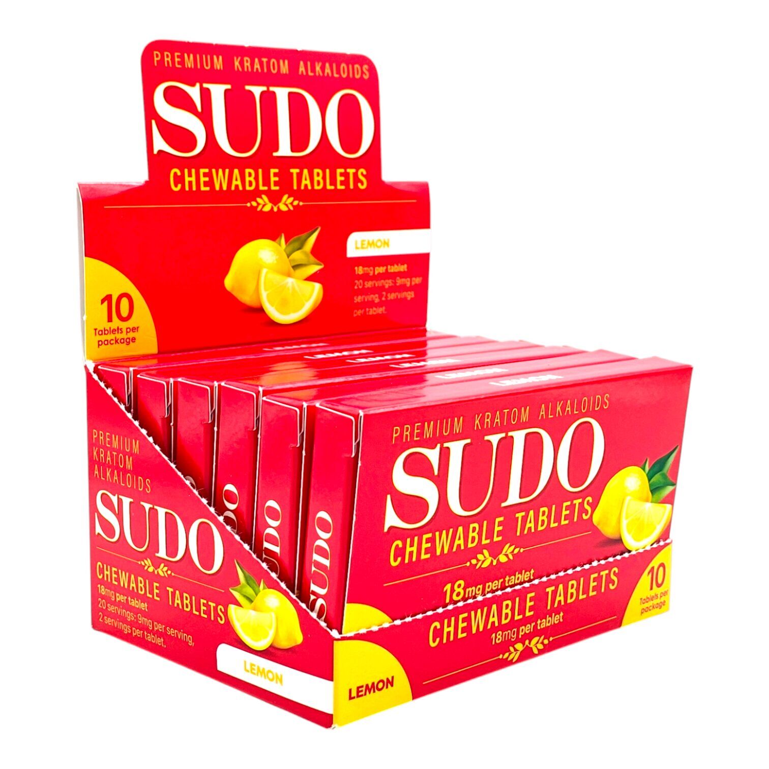 Sudo Kratom Chewable Tablets 18mg 10ct | Image 10 | Sudo Kratom Chewable Tablets 18mg 10ct
