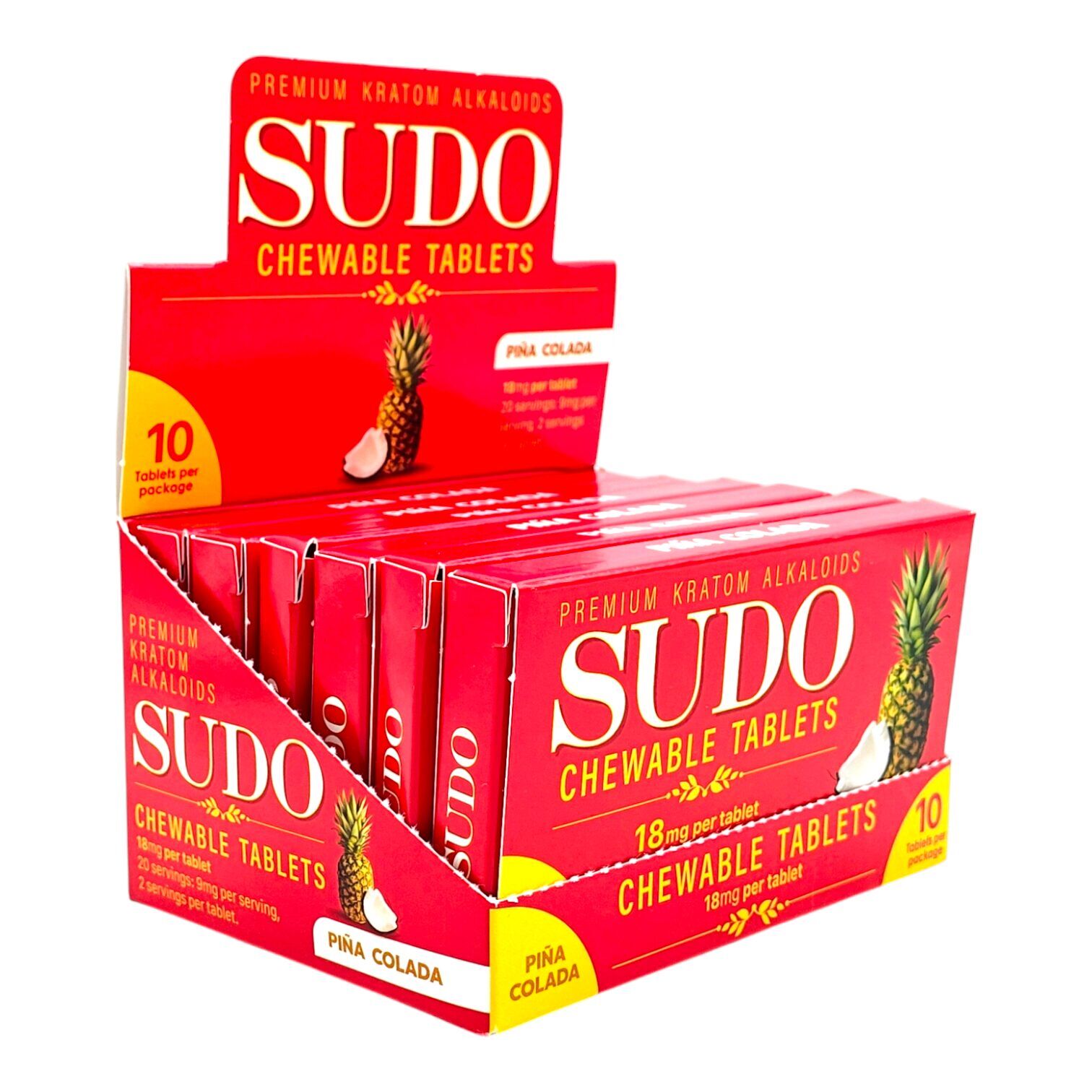 Sudo Kratom Chewable Tablets 18mg 10ct | Image 11 | Sudo Kratom Chewable Tablets 18mg 10ct