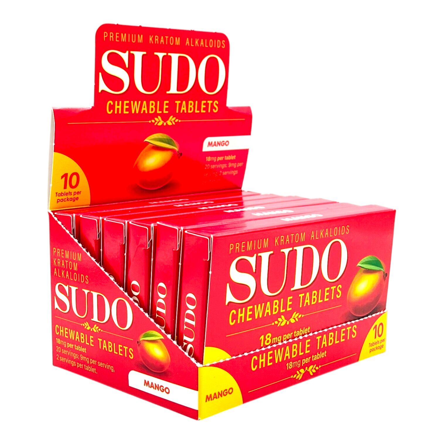 Sudo Kratom Chewable Tablets 18mg 10ct | Image 8 | Sudo Kratom Chewable Tablets 18mg 10ct