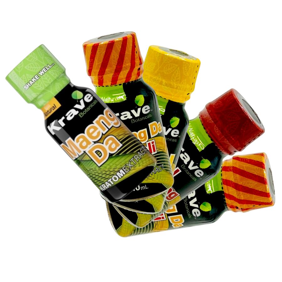 Krave Kratom Extract Shots 10mL | Image 1 | Krave Kratom Extract Shots 10mL