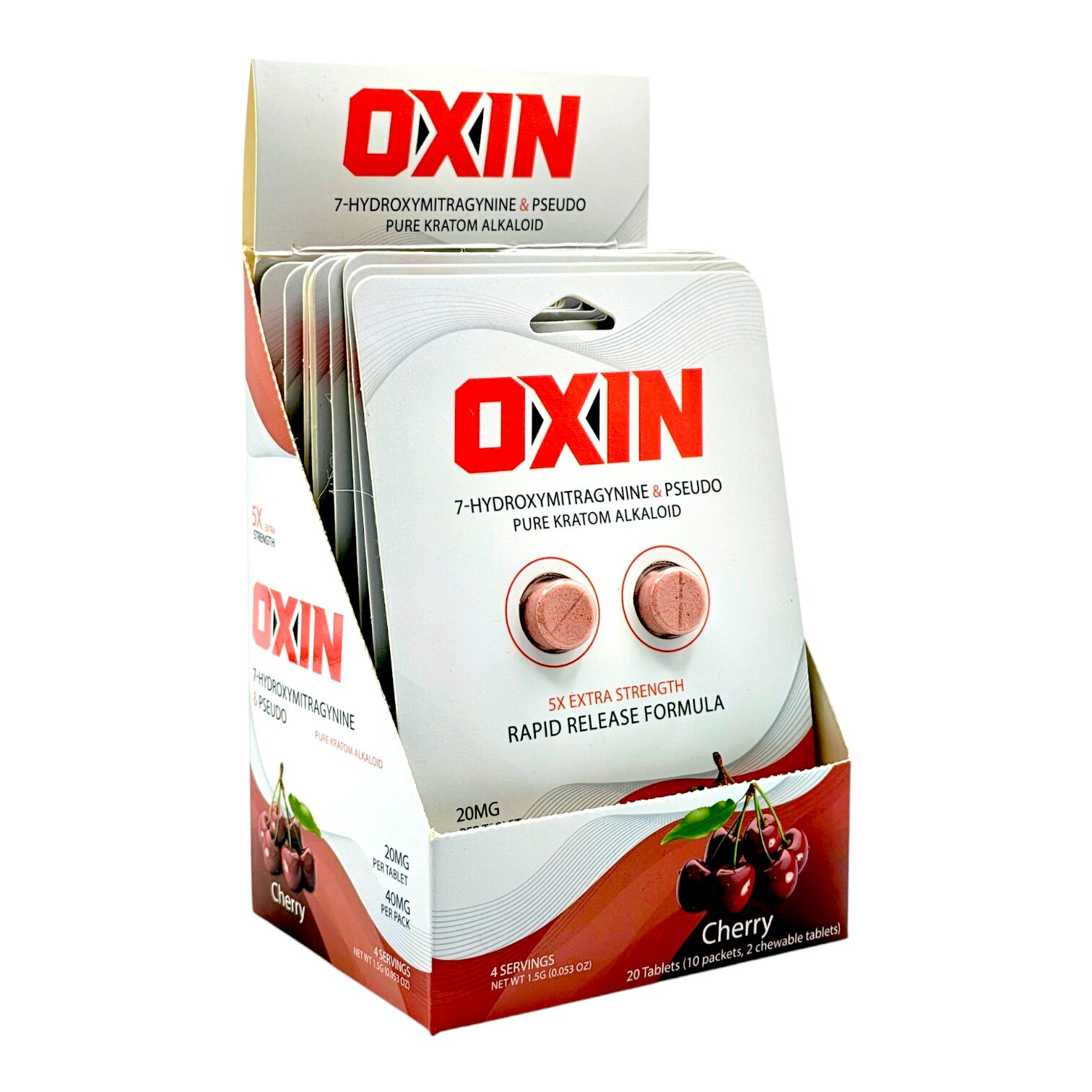 OXIN 7-OH Pseudo Flavored Tablets 20mg 2ct | Image 6 | OXIN 7-OH Pseudo Flavored Tablets 20mg 2ct