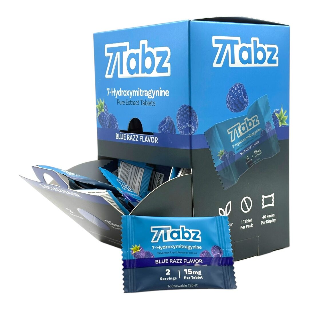7Tabz 7-OH Blue Razz Tablets | Image 2 | 7Tabz 7-OH Blue Razz Tablets