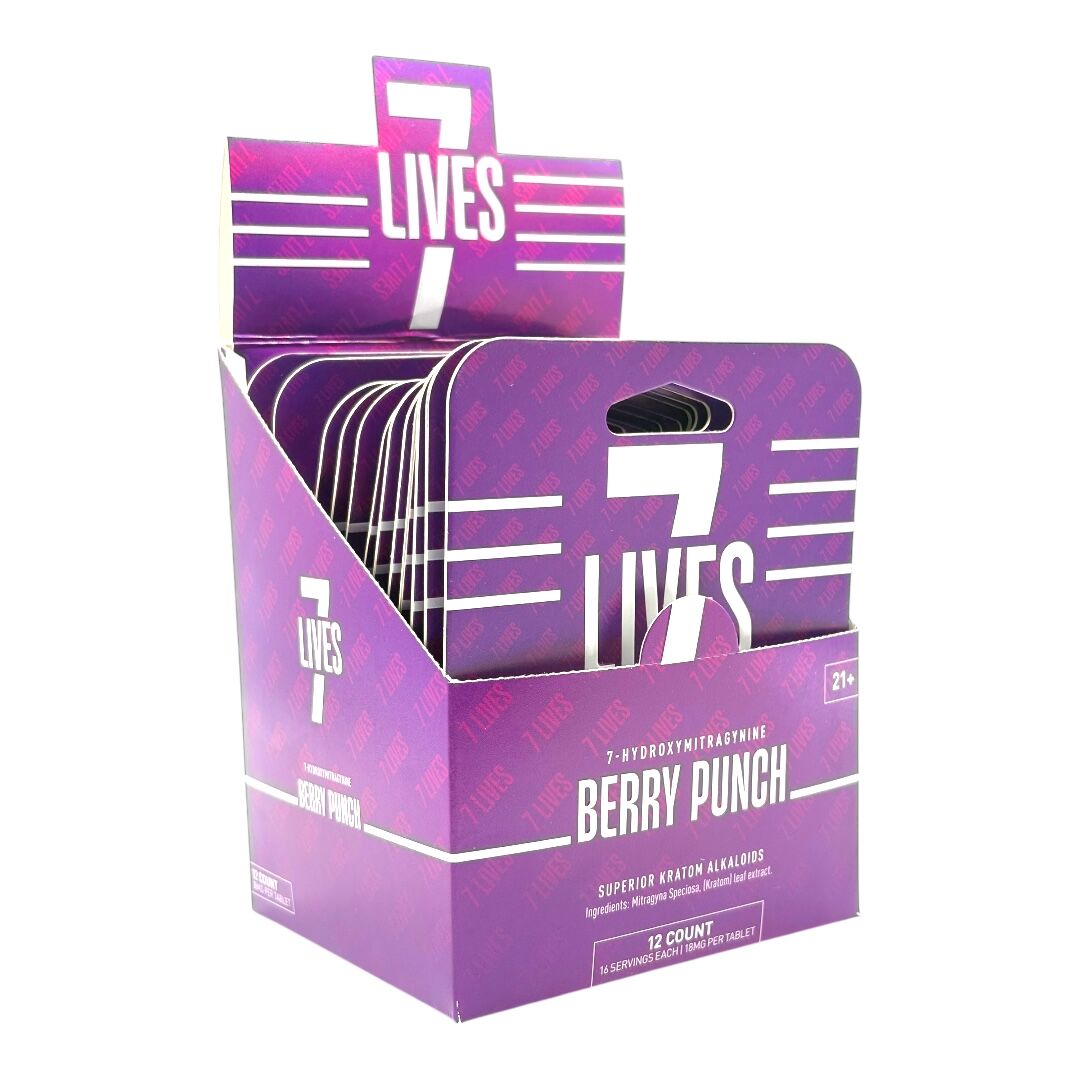 7 Lives 7-OH Kratom Tablets | Image 7 | 7 Lives 7-OH Kratom Tablets
