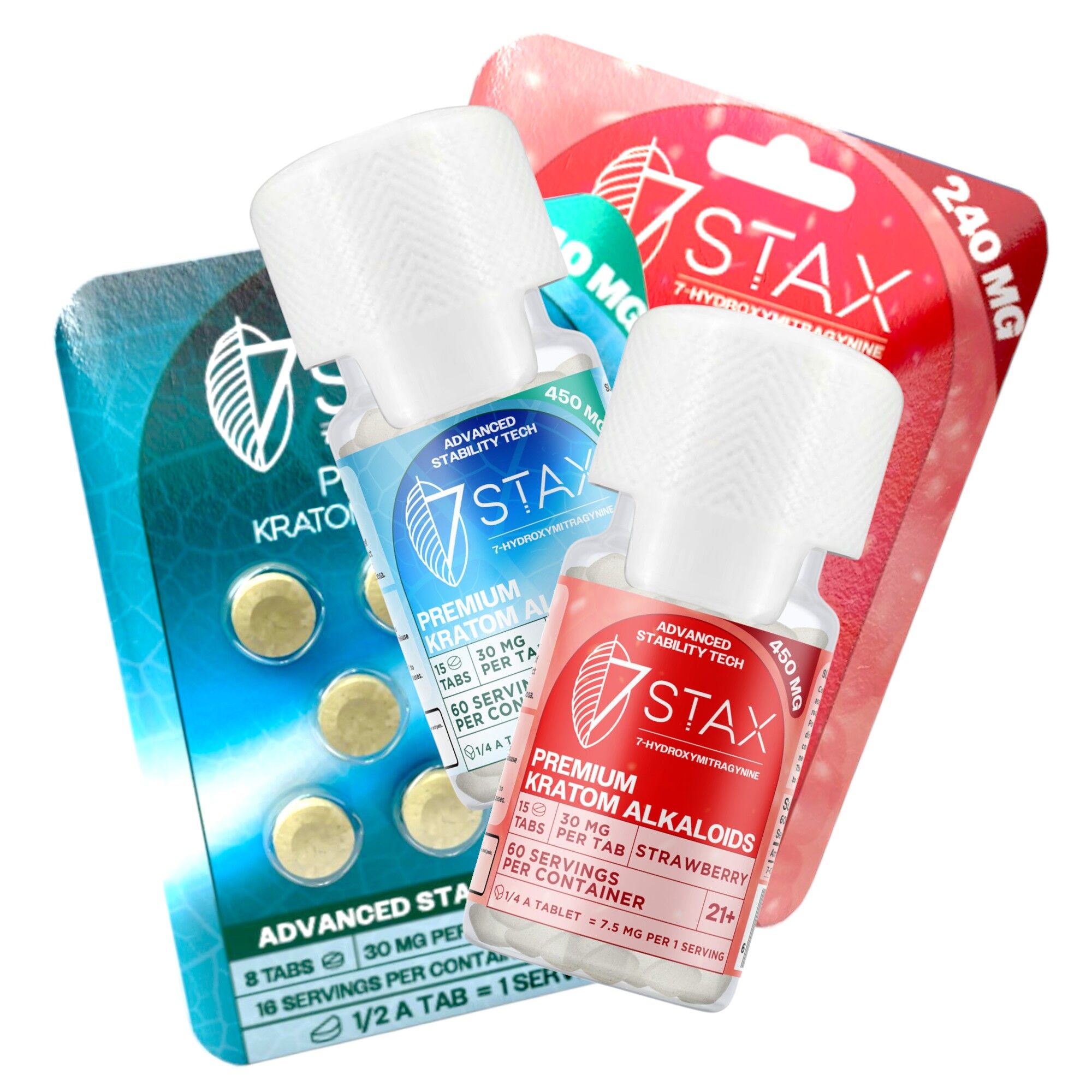 7Stax 7Stax Premium 7-OH Tablets 30mg | Image 1 | 7Stax 7Stax Premium 7-OH Tablets 30mg