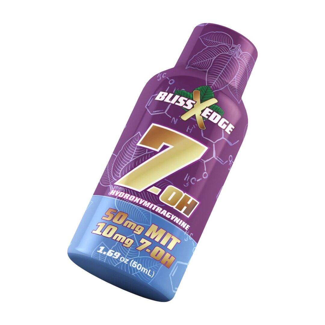 Bliss Edge 7OH Shot 50mg MIT & 10mg-7-OH 50mL | Image 4 | Bliss Edge 7OH Shot 50mg MIT & 10mg-7-OH 50mL