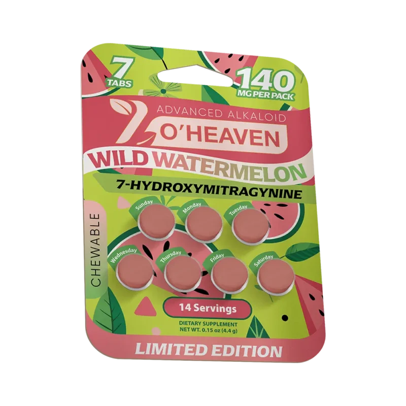 7 O’Heaven 7-OH Wild Watermelon Flavored Tablets 20mg