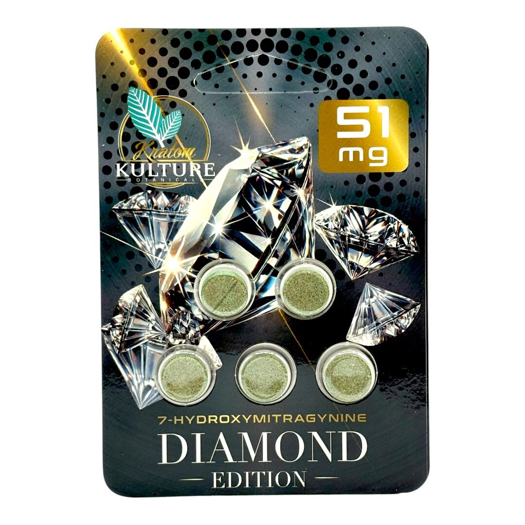 Kratom Kulture 7-OH Diamond 51mg | Image 3 | Kratom Kulture 7-OH Diamond 51mg