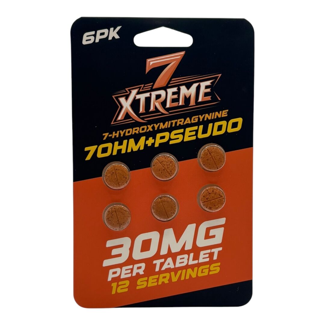 7 Xtreme 7-OH Pseudo 30mg Tablets