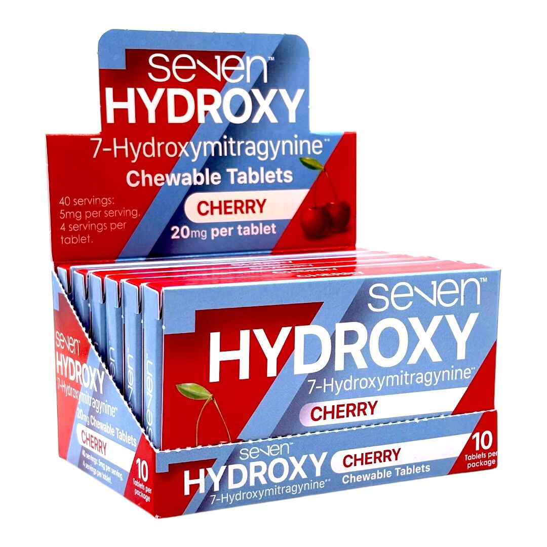 Se7en 7-OH Chewable Tablets Cherry 20mg | PaylessKratom