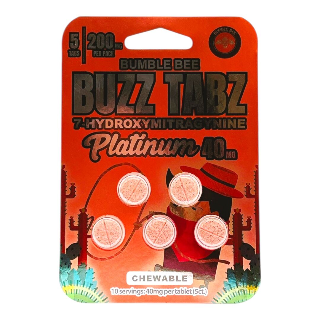 Bumble Bee Buzz Tabz Platinum 7-OH Tablets 40mg