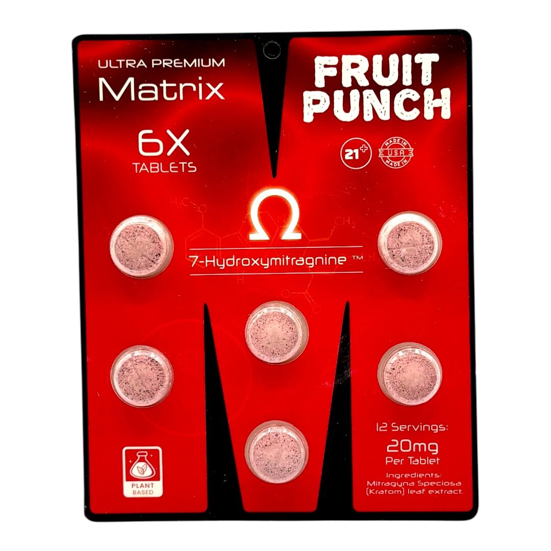 Matrix 7-OH Fruit Punch 6ct x 20mg Tablets