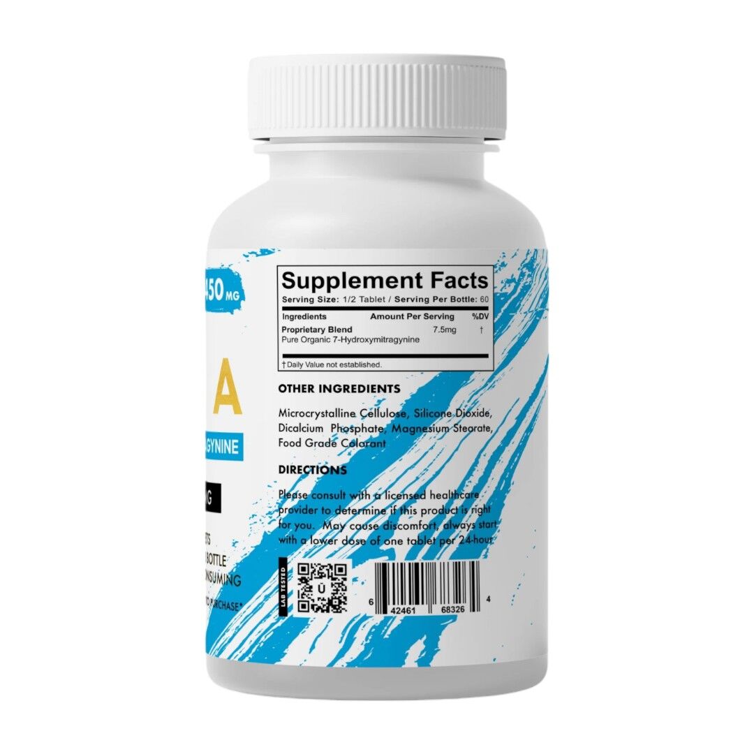 UFORIA 7-OH 450mg Bottle 30x15mg Tablets | Image 5 | UFORIA 7-OH 450mg Bottle 30x15mg Tablets