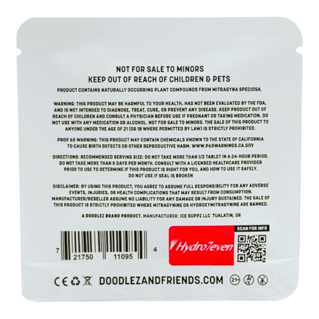 Hydro7even 7-OH Pseduo Tablets Flavored 20mg | Image 3 | Hydro7even 7-OH Pseduo Tablets Flavored 20mg