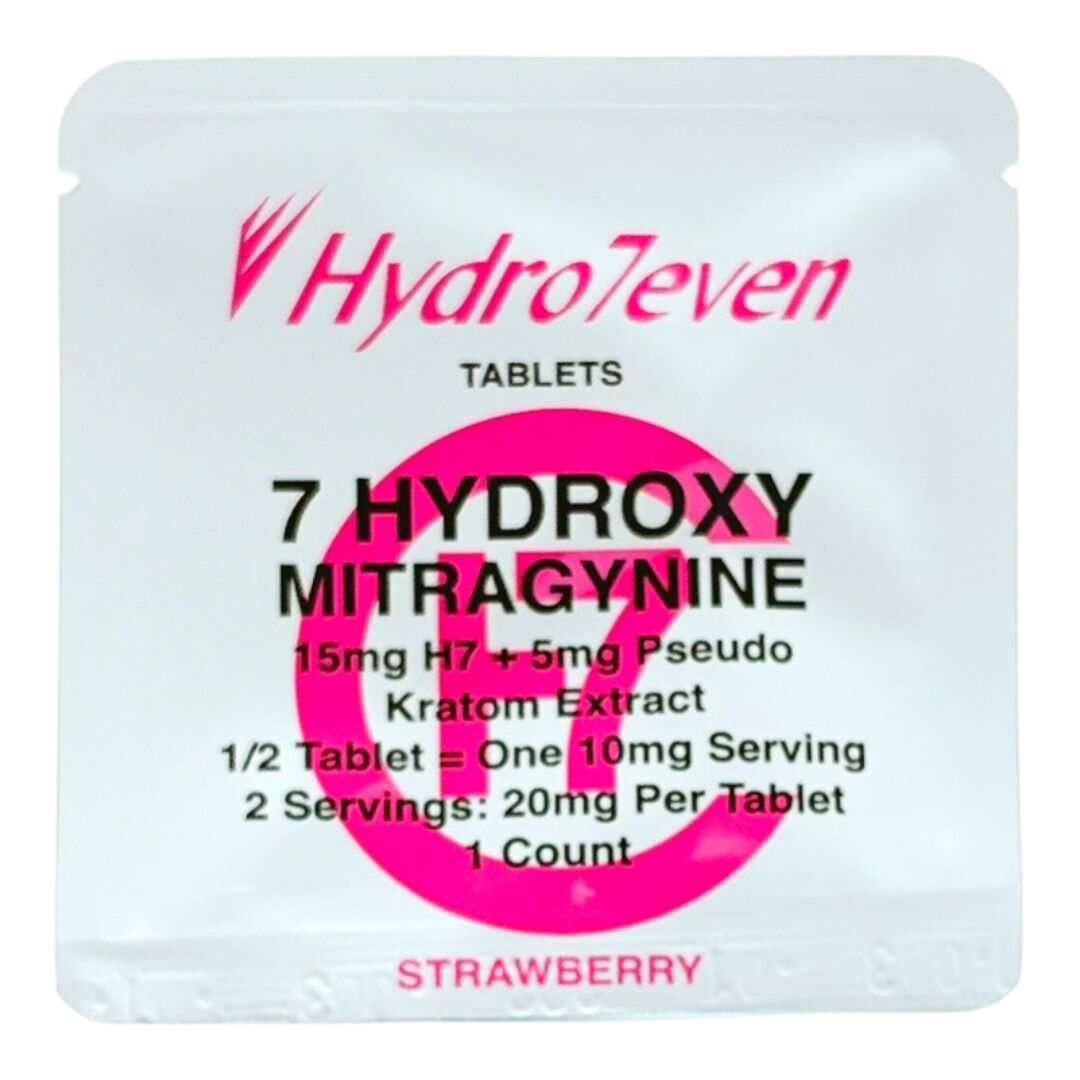 Hydro7even 7-OH Pseduo Tablets Flavored 20mg | Image 6 | Hydro7even 7-OH Pseduo Tablets Flavored 20mg