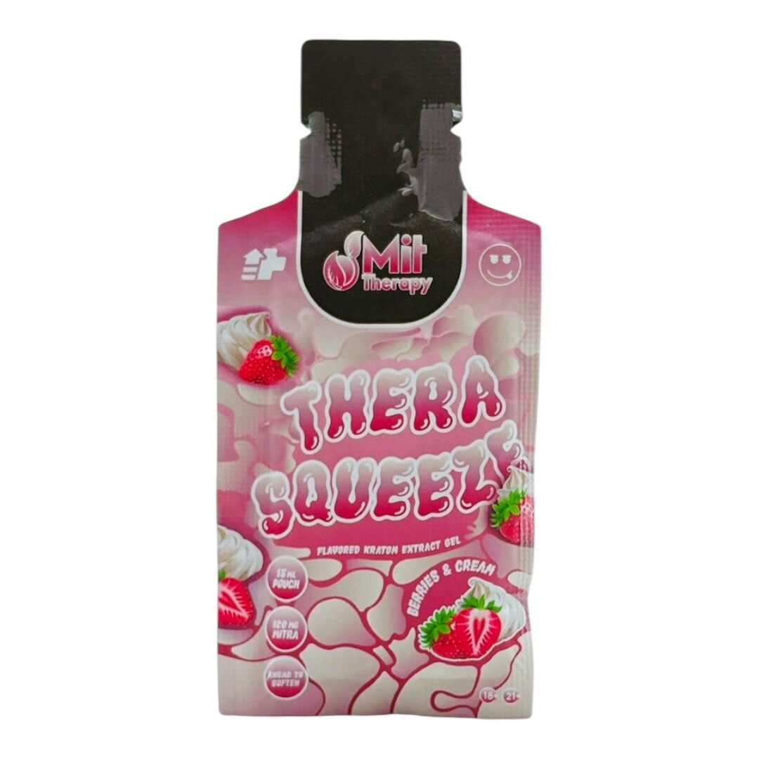 MIT Therapy Thera Squeeze Flavored Kratom Extract Gel | Image 1 | MIT Therapy Thera Squeeze Flavored Kratom Extract Gel