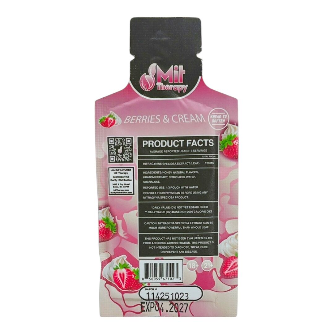 MIT Therapy Thera Squeeze Flavored Kratom Extract Gel | Image 4 | MIT Therapy Thera Squeeze Flavored Kratom Extract Gel