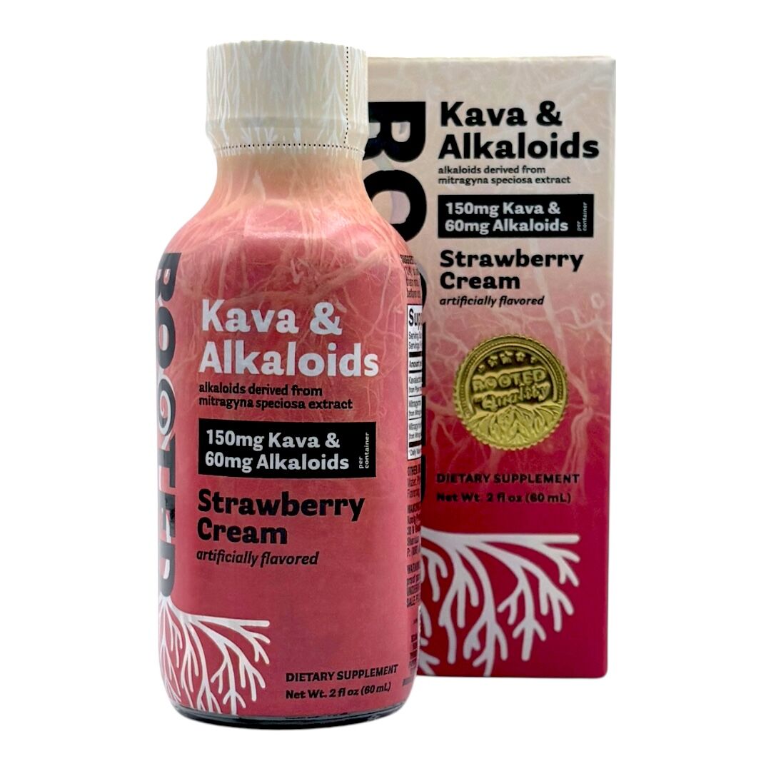 Rooted Kava & Alkaloids Flavored Shot 60mL | Image 5 | Rooted Kava & Alkaloids Flavored Shot 60mL