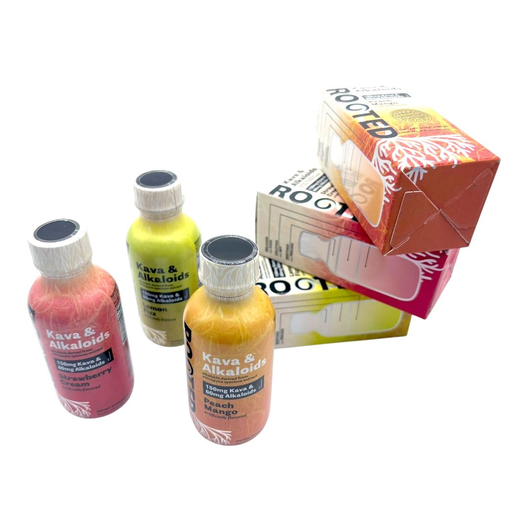 Rooted Kava & Alkaloids Flavored Shot 60mL | Image 24 | Rooted Kava & Alkaloids Flavored Shot 60mL