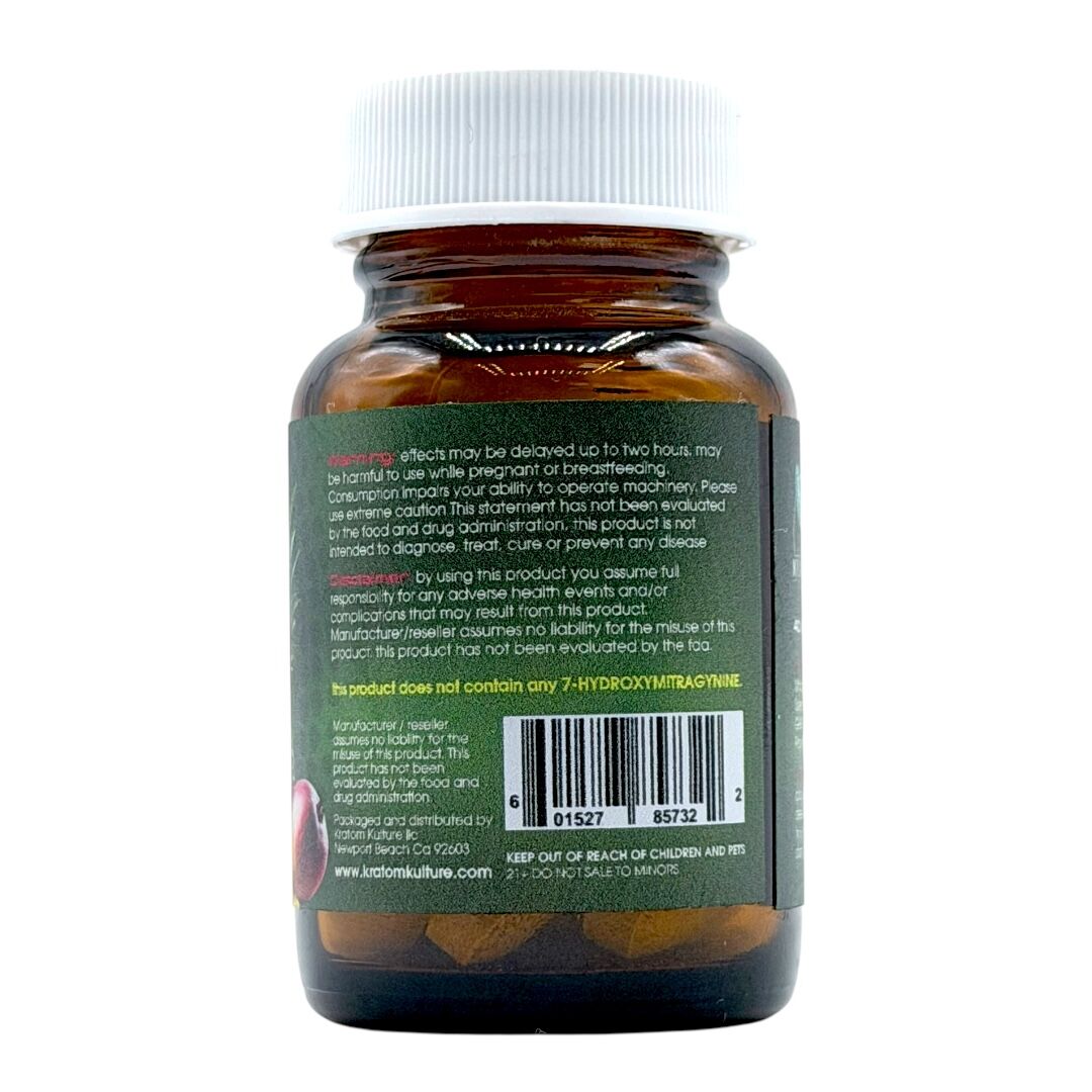 Kratom Kulture Alks+ Diamond Pineapple Mango 300mg Tablets | Image 5 | Kratom Kulture Alks+ Diamond Pineapple Mango 300mg Tablets