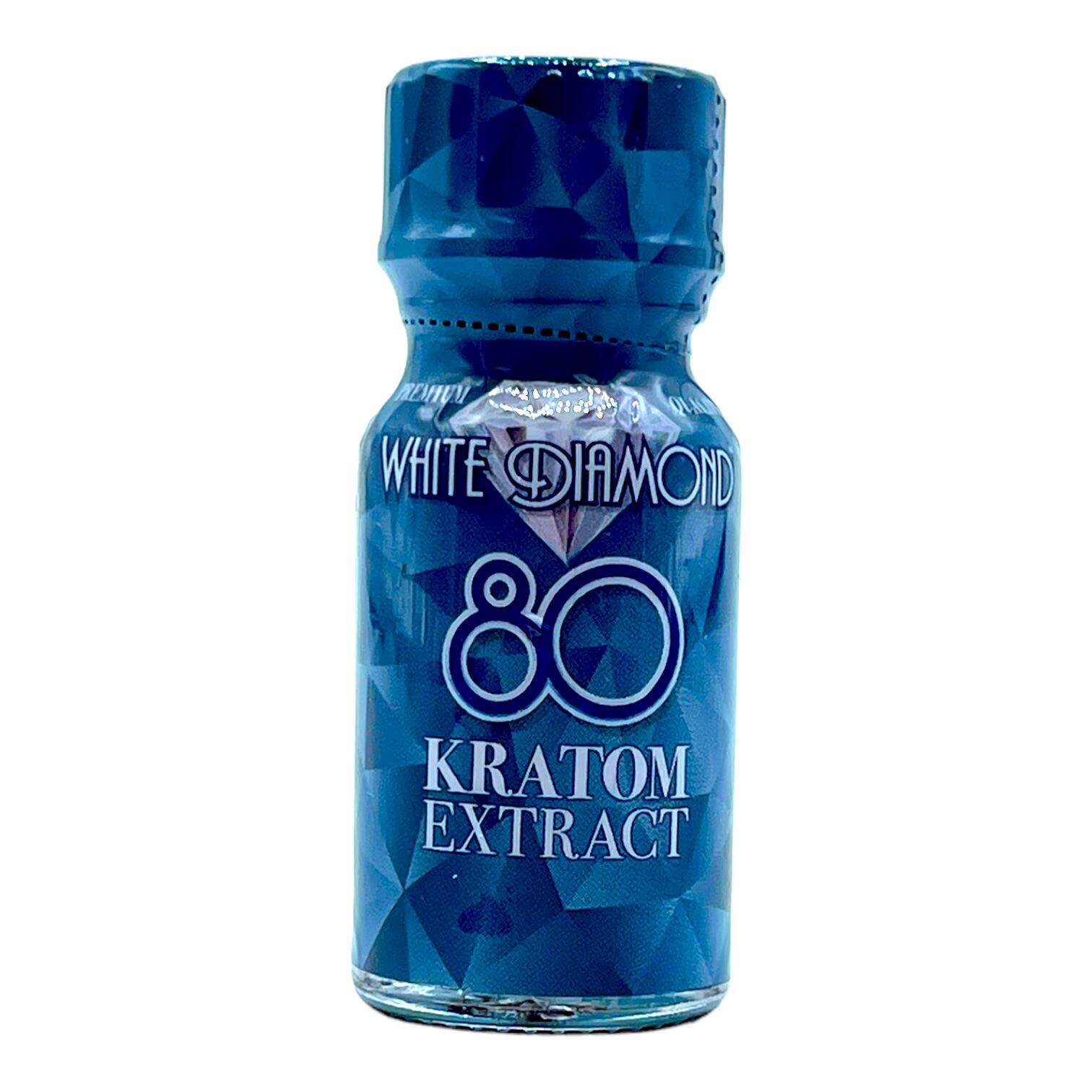 White Diamond 80 Kratom Extract Shot, 10mL | Image 1 | White Diamond 80 Kratom Extract Shot, 10mL