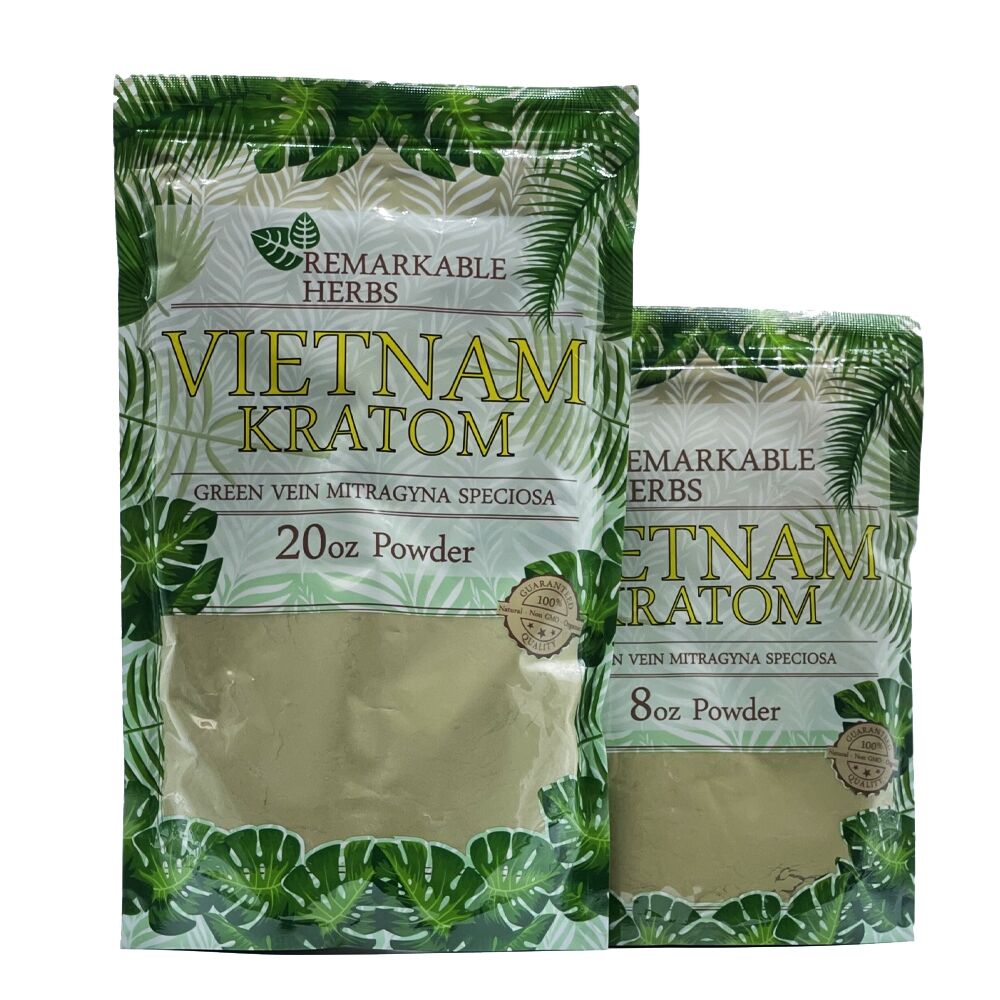 Remarkable Herbs Green Vein VIETNAM Kratom | Image 1 | Remarkable Herbs Green Vein VIETNAM Kratom