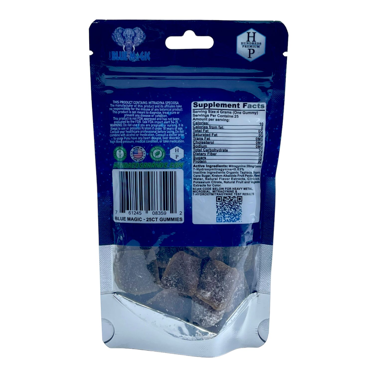 Blue Magic Full Spectrum Kratom Gummies | Image 4 | Blue Magic Full Spectrum Kratom Gummies