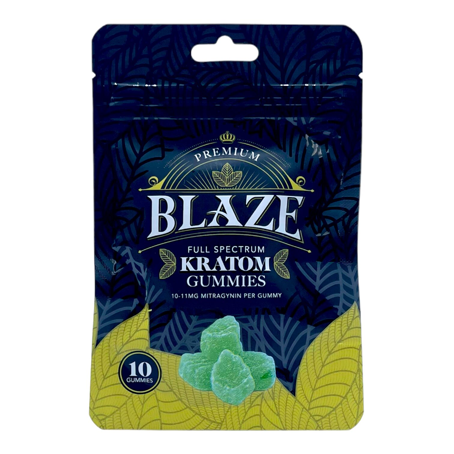 Blaze Kratom Gummies, 10ct | Image 1 | Blaze Kratom Gummies, 10ct
