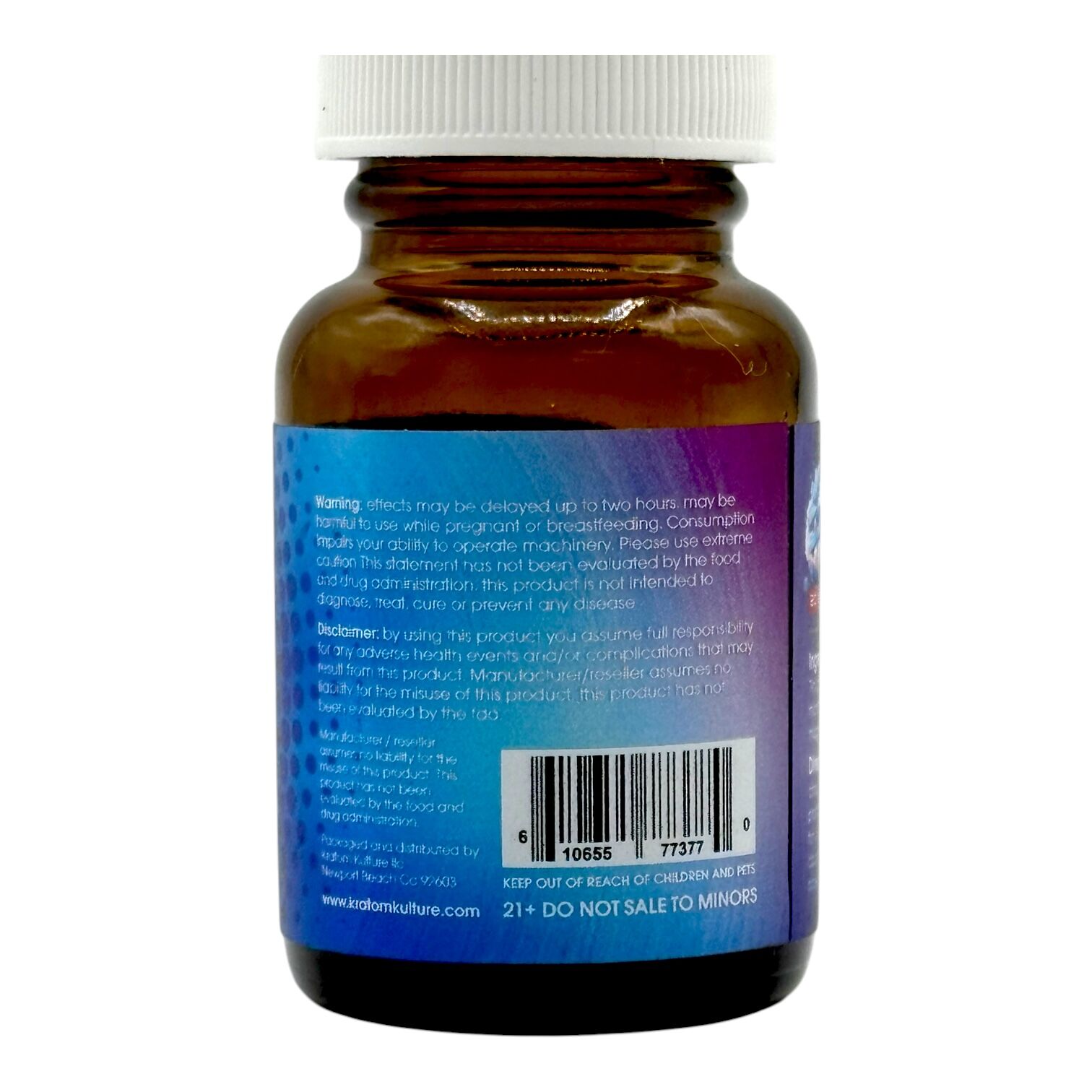 Kratom Kulture 7OHMZ Platinum 40mg – Blue Razz Cotton Candy | Image 3 | Kratom Kulture 7OHMZ Platinum 40mg – Blue Razz Cotton Candy