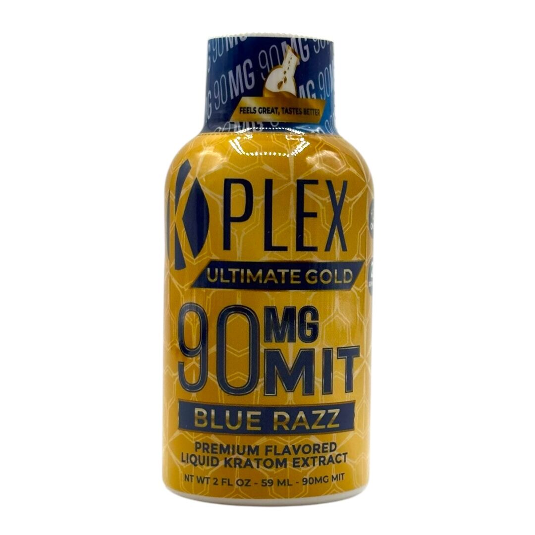K Plex Ultimate Gold Liquid Kratom Extract Flavored 90mg MIT | Image 2 | K Plex Ultimate Gold Liquid Kratom Extract Flavored 90mg MIT