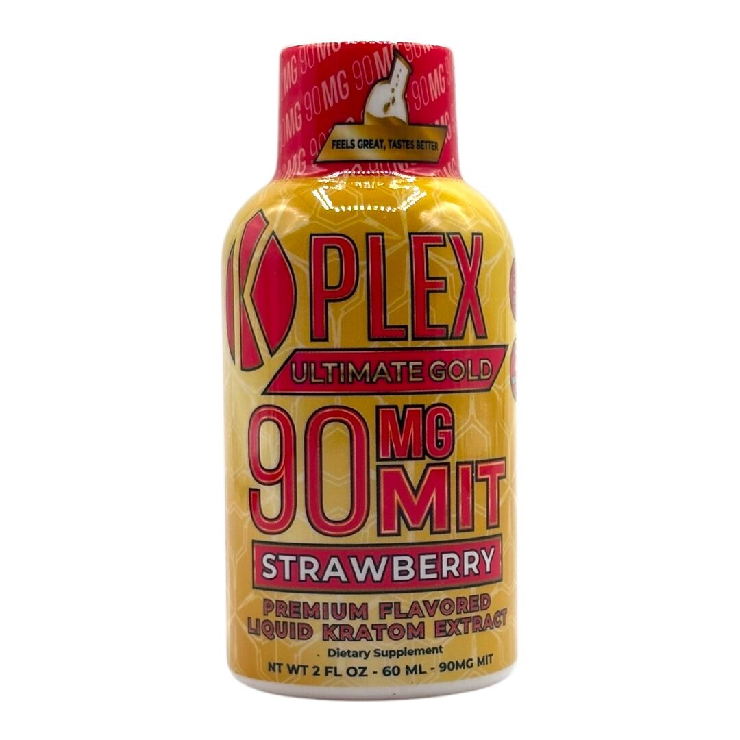 K Plex Ultimate Gold Liquid Kratom Extract Flavored 90mg MIT | Image 5 | K Plex Ultimate Gold Liquid Kratom Extract Flavored 90mg MIT