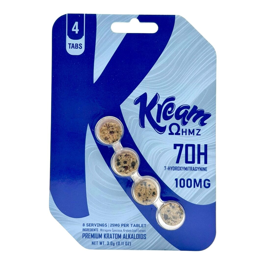 Kream 7-OH Tablets, 25mg x 4ct