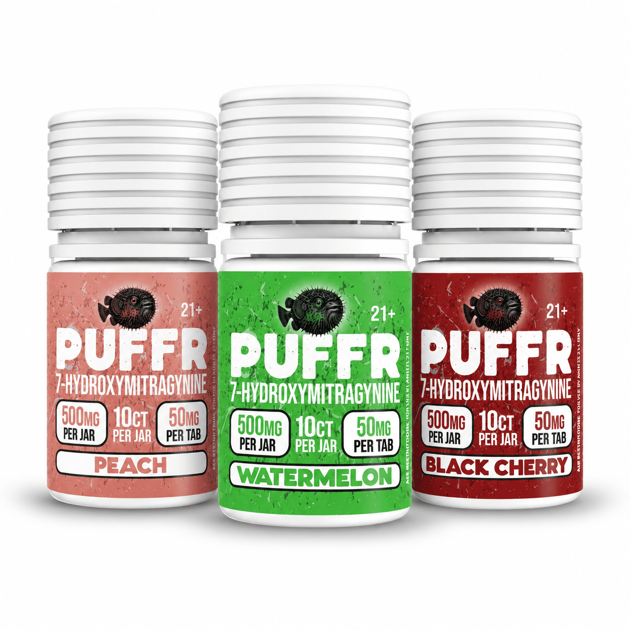 PUFFR - 7-OH Flavored Tablets, 50mg x 10ct | Image 1 | PUFFR – 7-OH Flavored Tablets, 50mg x 10ct
