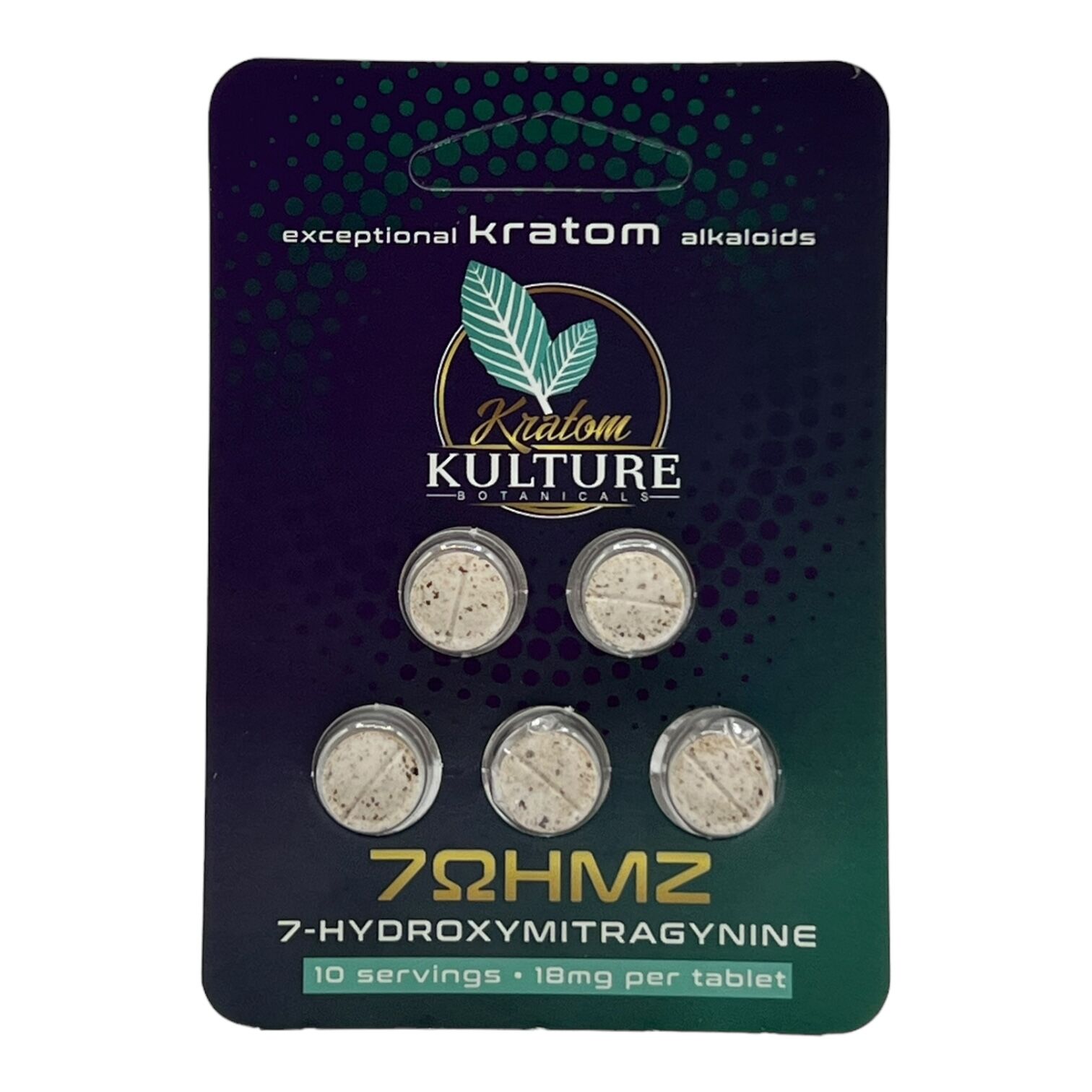 Kratom Kulture 7OHMZ Tablets 18mg | Image 4 | Kratom Kulture 7OHMZ Tablets 18mg