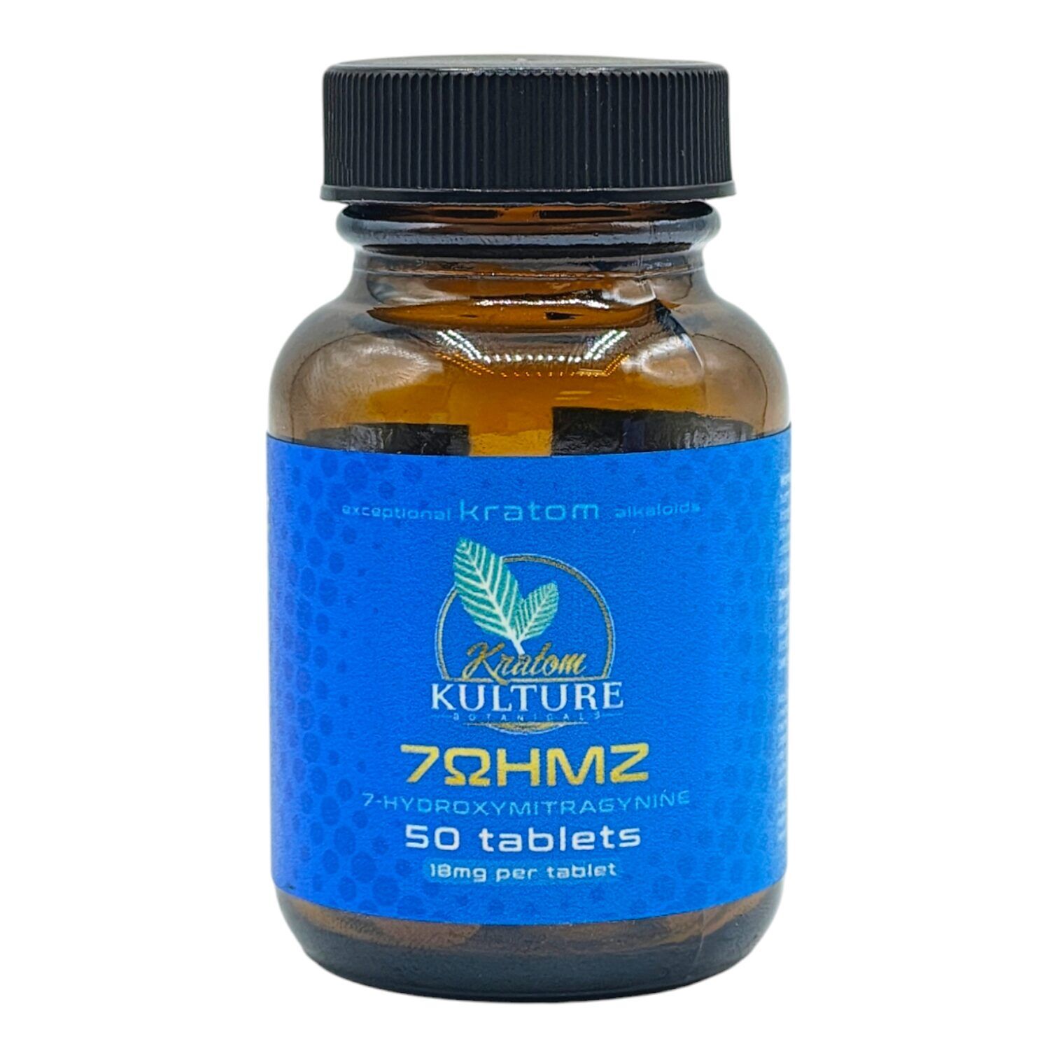Kratom Kulture 7OHMZ Tablets 18mg | Image 9 | Kratom Kulture 7OHMZ Tablets 18mg