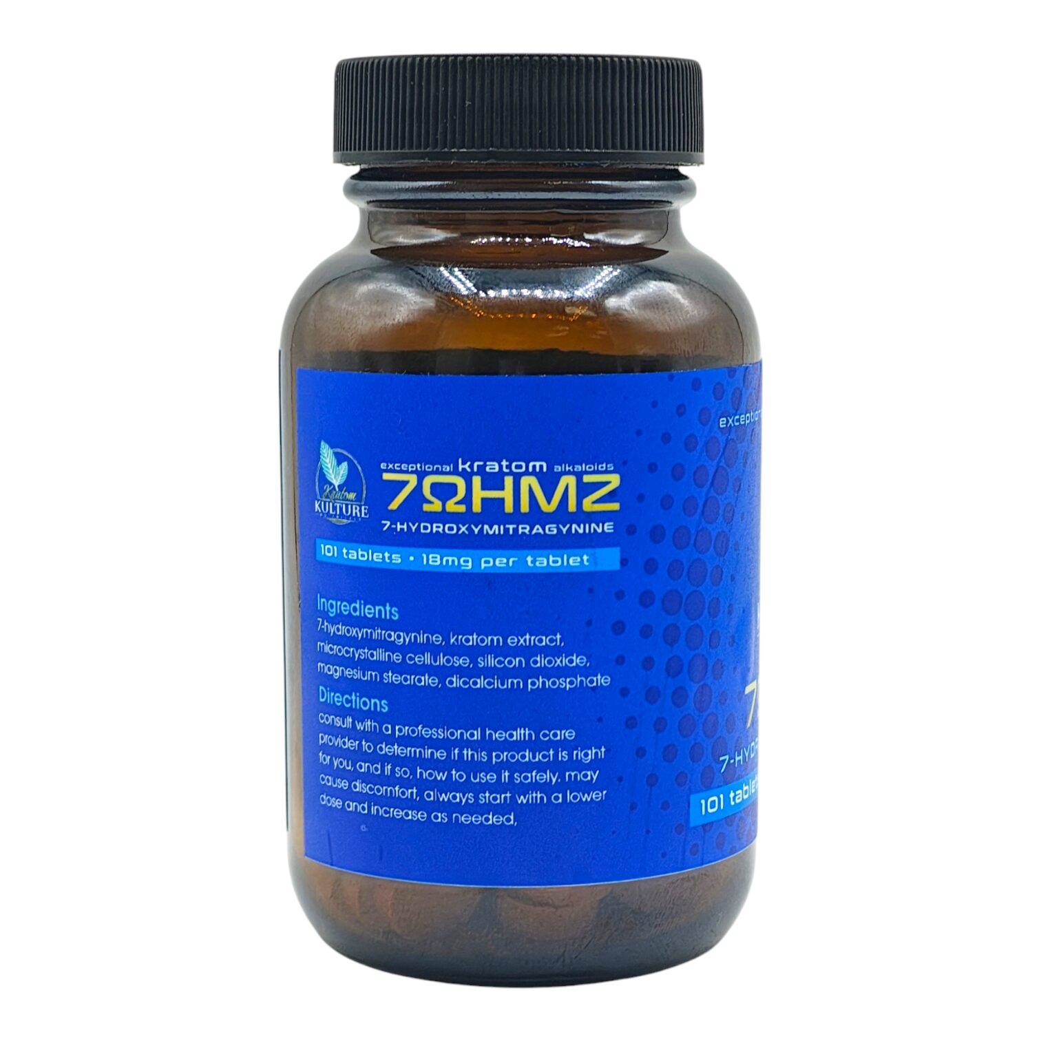 Kratom Kulture 7OHMZ Tablets 18mg | Image 14 | Kratom Kulture 7OHMZ Tablets 18mg