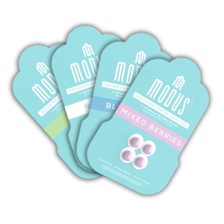 Modus 7-OH Kratom Tablets 20mg | Image 1 | Modus 7-OH Kratom Tablets 20mg