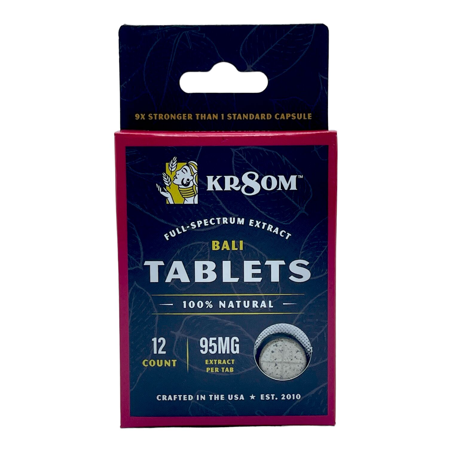 Kr8om Bali Kratom Extract Tablets | Image 1 | Kr8om Bali Kratom Extract Tablets