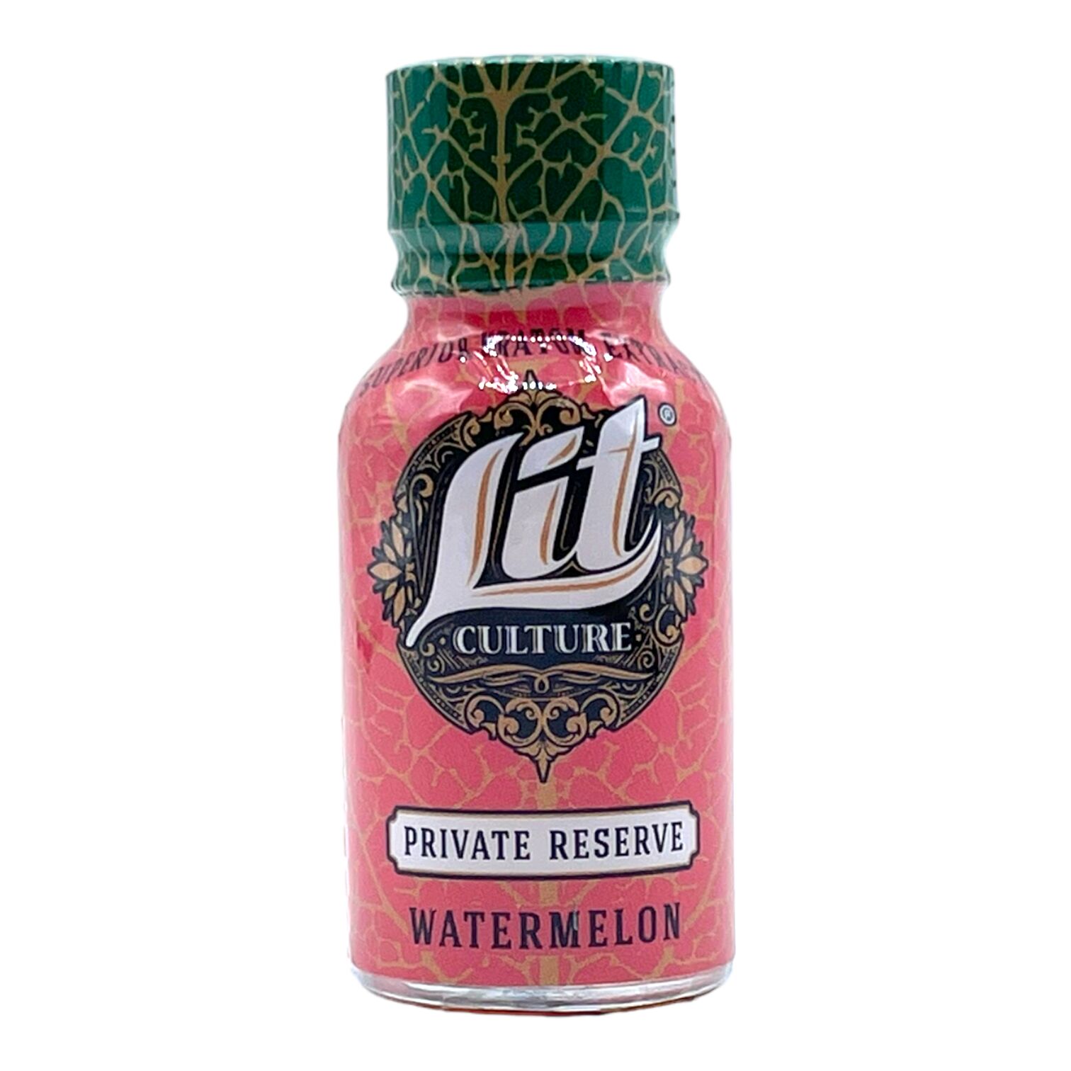 Lit Culture Watermelon Kratom Shot, 190mg, 15mL | Image 2 | Lit Culture Watermelon Kratom Shot, 190mg, 15mL