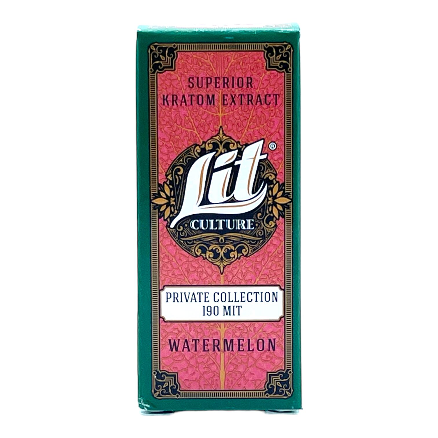 Lit Culture Watermelon Kratom Shot, 190mg, 15mL | Image 3 | Lit Culture Watermelon Kratom Shot, 190mg, 15mL