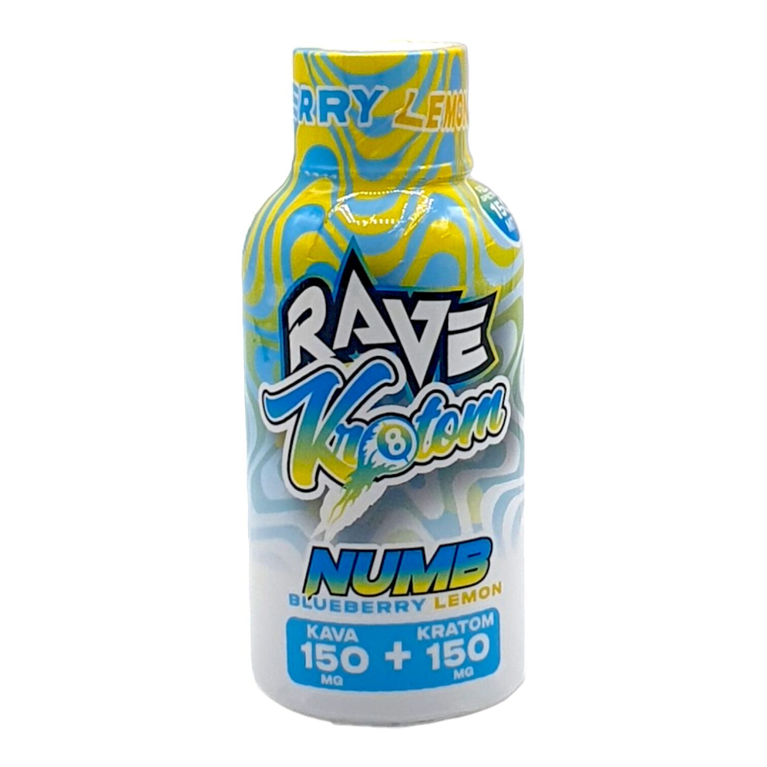 Rave Kratom Kava Numb Shot, 150mg, 60mL | Image 3 | Rave Kratom Kava Numb Shot, 150mg, 60mL