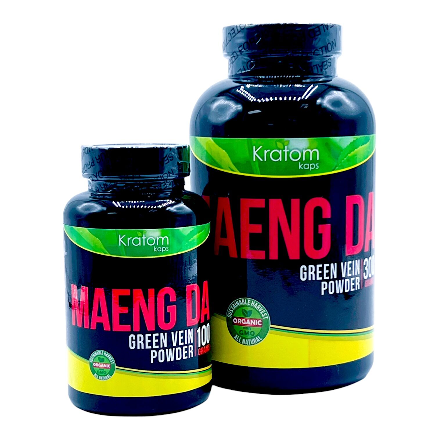 Kratom Kaps Maeng Da Powders Green Vein | Image 1 | Kratom Kaps Maeng Da Powders Green Vein