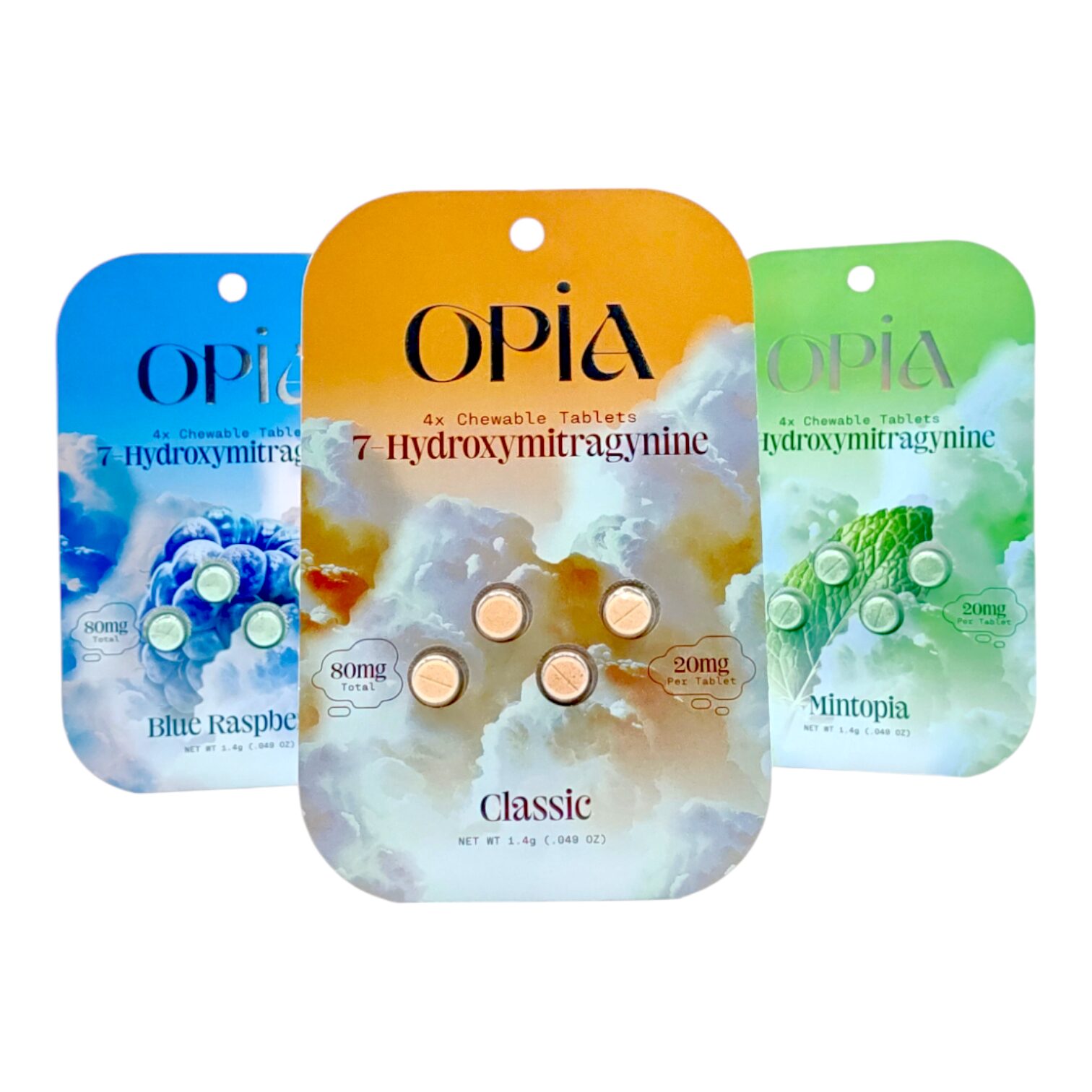 OPiA 7-OH Tablets 20mg 4ct | Image 1 | OPiA 7-OH Tablets 20mg 4ct